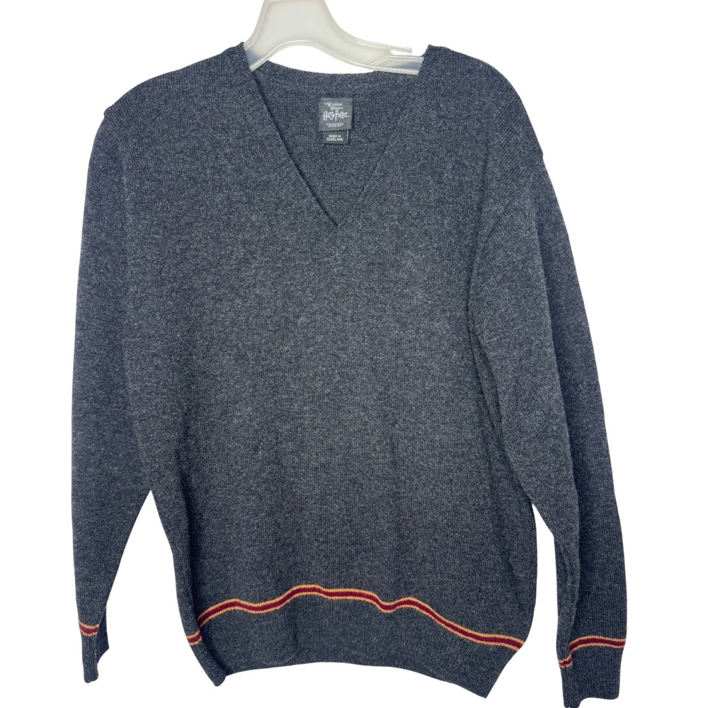 USJ Harry Potter Universal Studios Gryffindor Lambswool V-Neck Sweater Scotland
